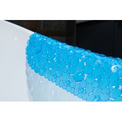 Mata antypoślizgowa do wanny AWD INTERIOR 0813 niebieska transparentna 69 x 35 cm PVC #3