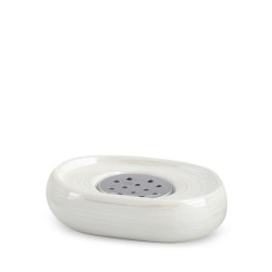 Mydelniczka AWD INTERIOR Perla 0993 biała ceramika