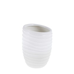 Kubek łazienkowy AWD INTERIOR Marea 1251 biała porcelana