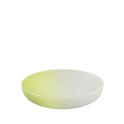 Mydelniczka AWD INTERIOR Fiore 1379 biała perła zieleń ceramika #1