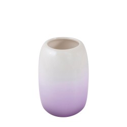 Kubek na szczoteczki Prem fioletowy ceramiczny