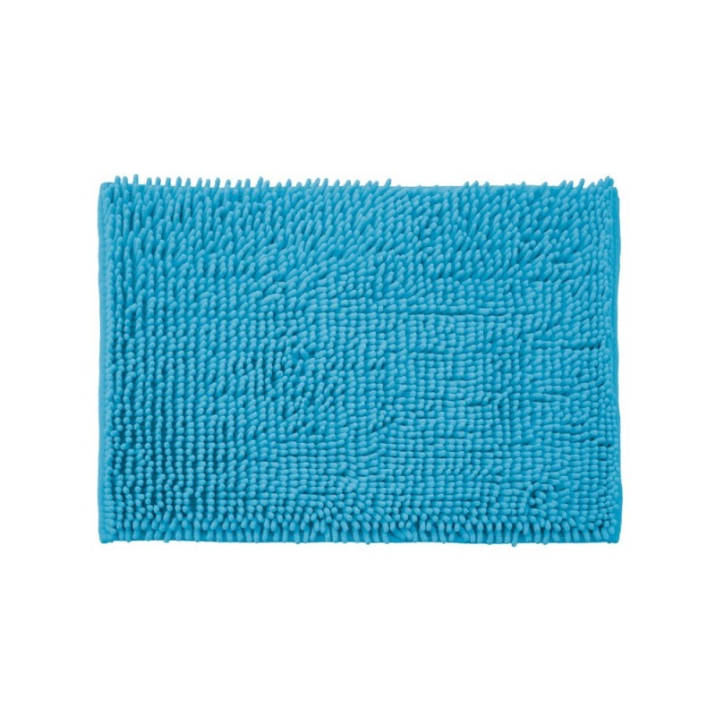 Dywanik łazienkowy 60 x 40 cm niebieski