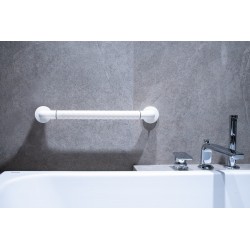 Uchwyt łazienkowy prosty (M) AWD INTERIOR 1414 biały #2
