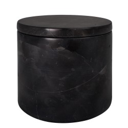 Pojemnik kosmetyczny Q-BATH Premium Decor czarny marmur #1