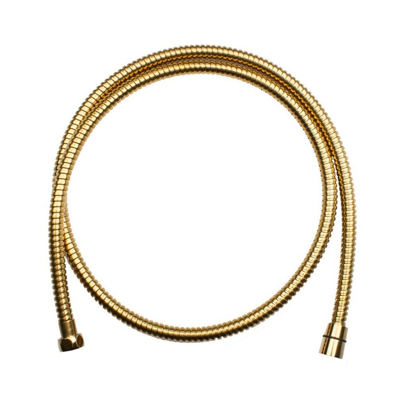 Wąż prysznicowy złoty 154 cm z obrotową końcówką